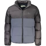 Calvin Klein - Textiel Winterjas - Blauw - Polyester - Waterafstotend - Winddicht