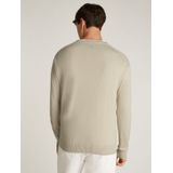 J30J326453 - Trui - Beige - 90% Katoen 10% Wol - Lange Mouw