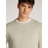 J30J326453 - Trui - Beige - 90% Katoen 10% Wol - Lange Mouw