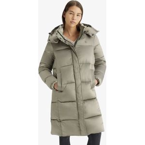 Calvin Klein - J20J224617 - Donsjas - Groen - Glanzend Satijn - Casual