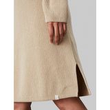 Calvin Klein - Gebreide Jurk - Katoen - Col - Extra Lange Mouwen