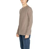 Calvin Klein Bruine Fijngebreide Trui