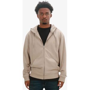 Calvin Klein - Woven Label Zip Thro - Vest - Beige