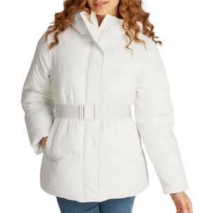 Calvin Klein Jeans, Dames, Jassen, Zwart, Maat: XS Nylon,