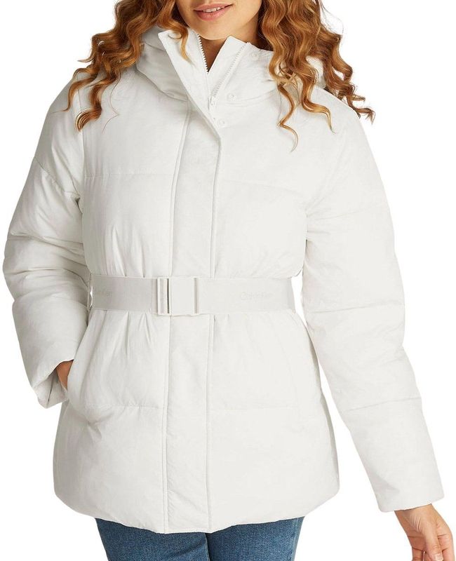 Calvin Klein Jeans, Dames, Jassen, Zwart, Maat: XS Nylon,