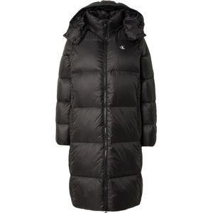 Calvin Klein - Down Long Puffer - Tussenjas - Zwart - 100% Polyamide