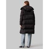Calvin Klein - Down Long Puffer - Tussenjas - Zwart - 100% Polyamide