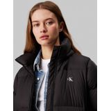 Calvin Klein - Down Long Puffer - Tussenjas - Zwart - 100% Polyamide