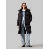 Calvin Klein - Down Long Puffer - Tussenjas - Zwart - 100% Polyamide