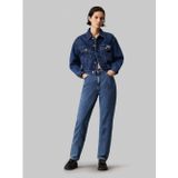 Calvin Klein - Mom Jean - Denim Medium - 5-Pocketsstijl