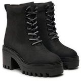 Calvin Klein - Yw0yw01548 - Booties - Zwart - Leer