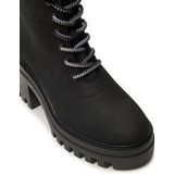 Calvin Klein - Yw0yw01548 - Booties - Zwart - Leer