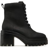 Calvin Klein - Yw0yw01548 - Booties - Zwart - Leer
