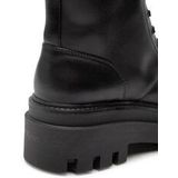 Calvin Klein Jeans Schnürboots "FLATFORM LACE UP BOOT MG LTH", Schnürstiefelette, Plateauboots mit Profilsohle