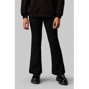 Calvin Klein Broek - Krijtstreep flare - Ck Black - Calvin Klein - 10 jaar (140) - Broeken - Katoen