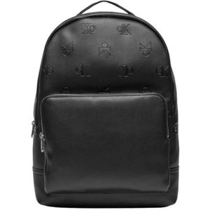 Calvin Klein - Rugzak - Zwart - Polyurethaan - Stijlvol en Functioneel