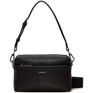 Calvin Klein, Dames, Tassen, Zwart, Maat: ONE Size Poliester,