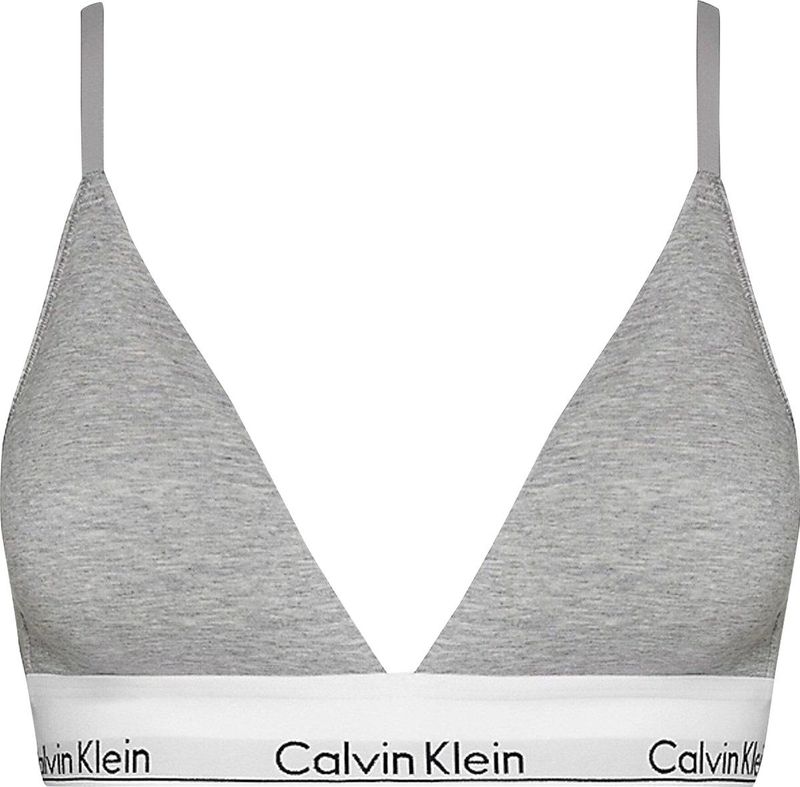 Calvin Klein - Bralette - Zwart - Katoen/Modal/Elastaan