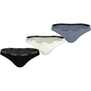 Calvin Klein - 000QD5069E - Slipje - Zwart - 3 Eenheden