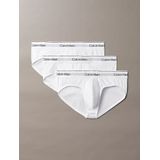 Calvin Klein - Heren Ondergoed - Zwart - Katoen - 3-pack Plain Briefs
