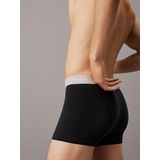 Boxershorts - Zwart - Katoen en Stretchstof - Set van Drie