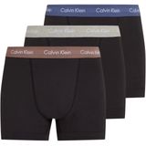 Calvin Klein - Relaxed Fit Trunk 3P UB1 - Boxershorts - Zwart