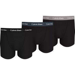 Calvin Klein - Trunk - Boxershorts - Zwart - 3-pack