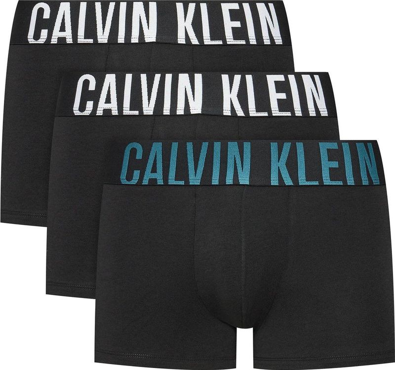 Calvin Klein Heren Onderbroeken 3 Pack Boxers Zwart