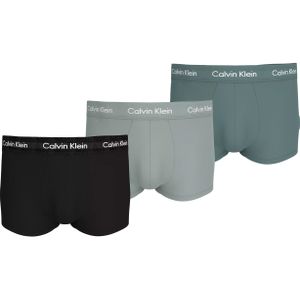 Calvin Klein - Low Rise Trunks - Boxershorts - Katoen/Elastan - Set van 3