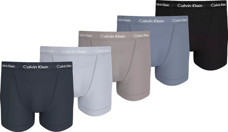 Calvin Klein Underwear Trunk TRUNK 5PK (Packung, 5-St., 5er-Pack) mit Logo-Elastikbund