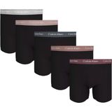Calvin Klein Underwear Boxer BOXER BRIEF 5PK (Packung, 5-St., 5er-Pack) mit längerem Bein und Logo-Elastikbund (5Stück)