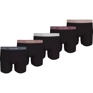 Calvin Klein - Boxer Briefs - Zwart - Katoen - Set van 5