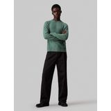 Calvin Klein, Heren, Truien, Groen, Maat: XS Wol,