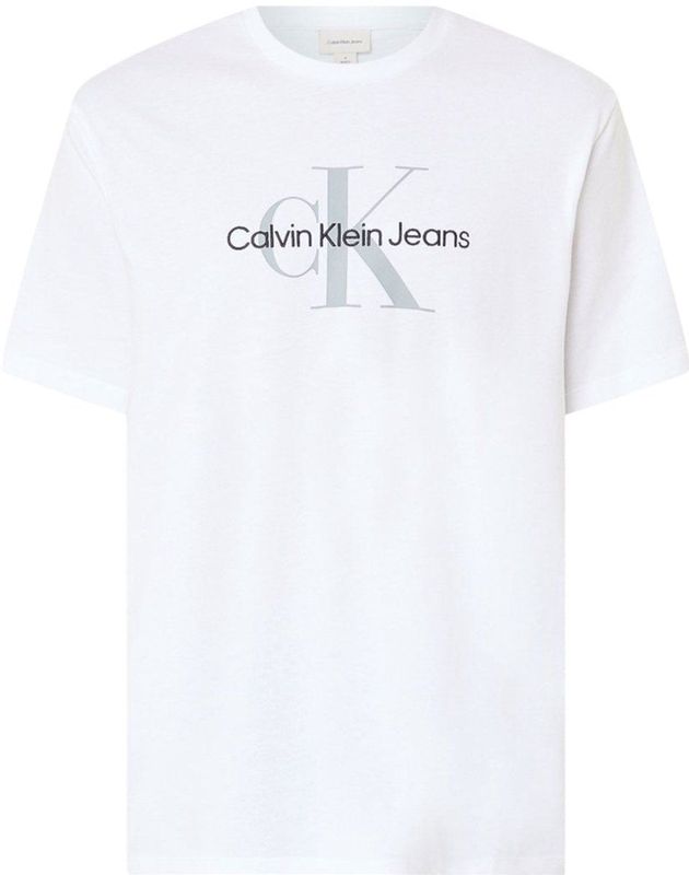 Calvin Klein Jeans - Bedrukt T-shirt - Wit - Heren