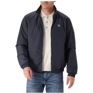 Calvin Klein Gewatteerde Harrington Overige jassen voor heren, India-inkt, XXS