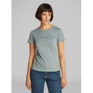 Calvin Klein Jeans Rundhalsshirt »INSTITUTIONAL GRAPHIC SLIM TEE«, mit Logodruck