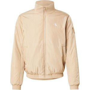 Calvin Klein Gewatteerde Harrington Overige jassen voor heren, Travertijn, XXL