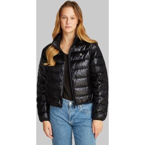 Calvin Klein Jeans UL DOWN SHINE PUFFER J20J224698 gewatteerde damesjas zwart (Ck Black), S, zwart (Ck Black), S, Zwart (Ck Black), S