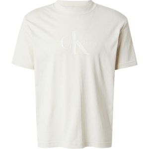 Calvin Klein - Printed T-shirt - Beige - Katoen