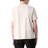 Calvin Klein - Heren T-shirt - Beige - 100% Biologisch Katoen