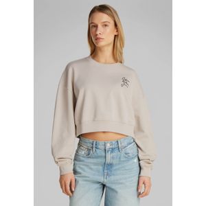 Calvin Klein Jeans - SCRIPT INSTITUTIONAL CREWNECK - Pullover - Grijs - Katoen