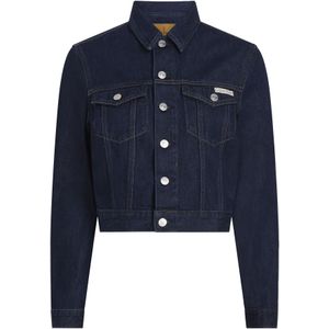 Calvin Klein - Jassen - Dames - Blauw - Katoen - Denim Jack