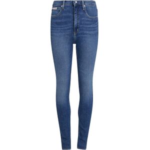 Calvin Klein Jeans - HIGH Rise Skinny - Skinny - Denim Dark - Denim