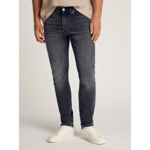 CALVIN KLEIN JEANS - Slim Jeans - Zwart - Katoen