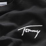 Tommy Jeans - Heren Sweaters Signature Crew Sweater - Zwart