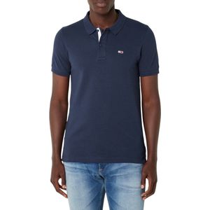 Tommy Hilfiger Jeans Slim Fit Polo Van Katoen Met Logo