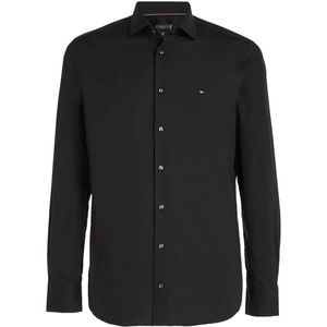 Tommy Hilfiger Jurk Shirts Zwart, Zwart, 44