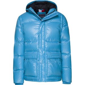 Tommy Hilfiger - Essentials - Donsjas - Blauw - Heren - 100% Gerecycled Polyester