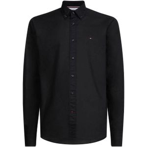 Tommy Hilfiger - Casual Overhemd - Zwart