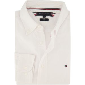Tommy Hilfiger - Overhemd - Wit - Katoenmix